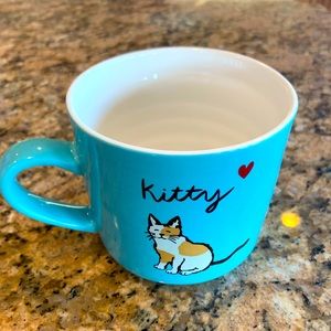 Kitty stoneware mug by OpalHouse
